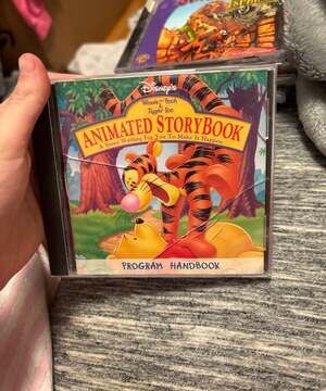 Disney's Animated Storybook: Winnie the Pooh and Tigger Too PC CD-ROM